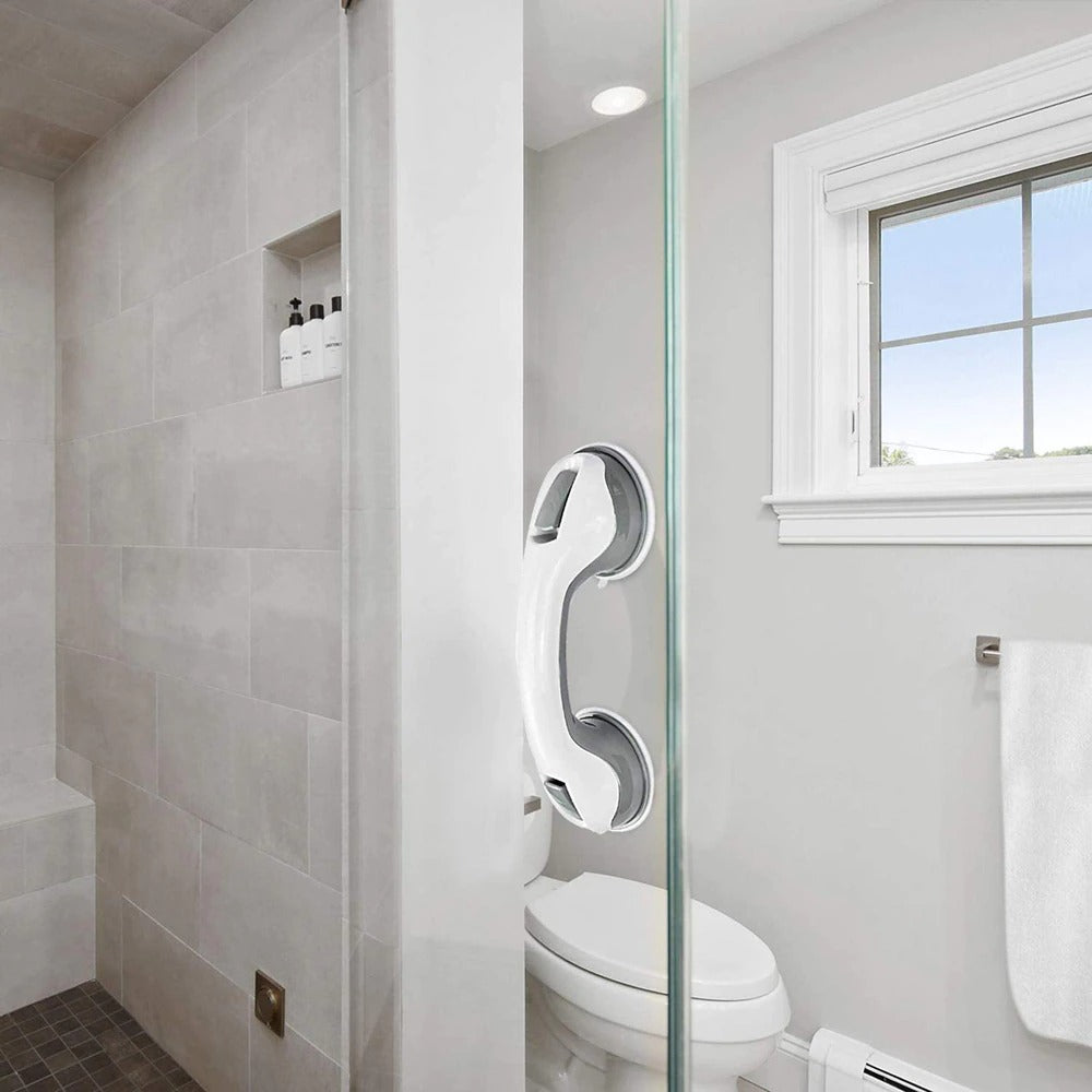 (2PCs) Shower & Bathroom Safety Suction Grip Support Handle 5