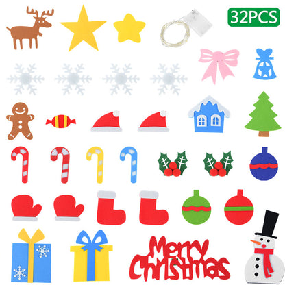 DIY Felt Christmas Trees 5