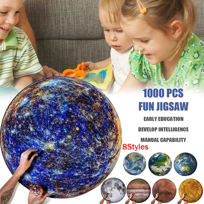 Planet puzzle 5