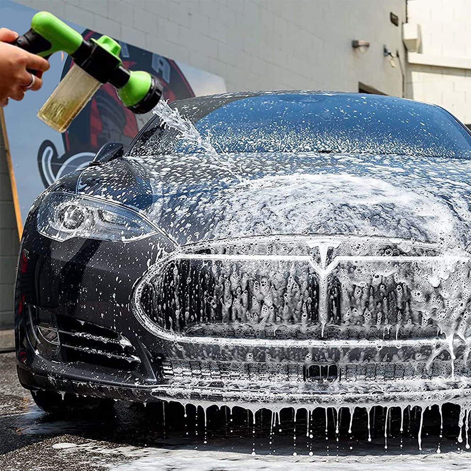 Pressure Hose Nozzle Foam Gun 5