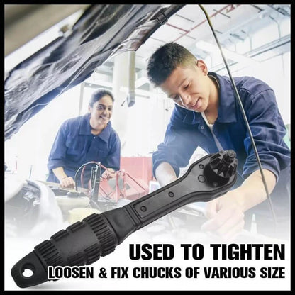 2 in 1 Drill Chuck Ratchet Spanner 5