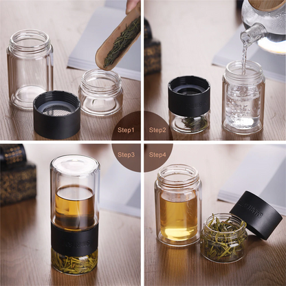 Portable Glass Tea Infuser 4