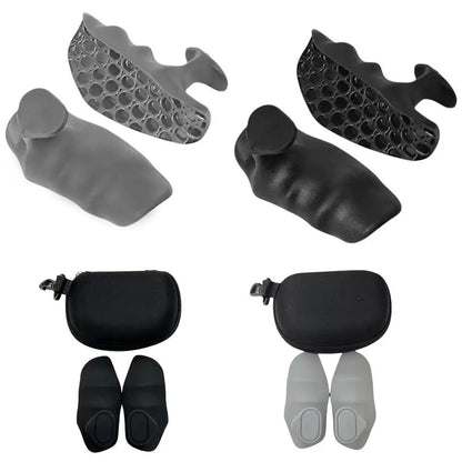 Rubber Gym Grips Fingerless Workout Gym Gloves 5