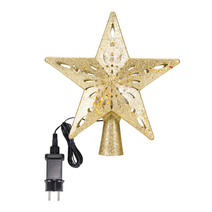 Projection Star Christmas Tree Topper 5