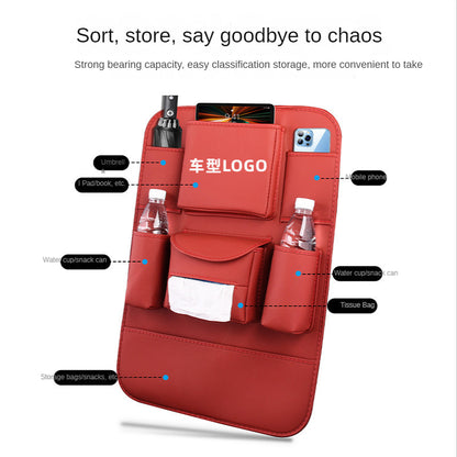 Car Multi-function Seat Back Storage Organizer 5