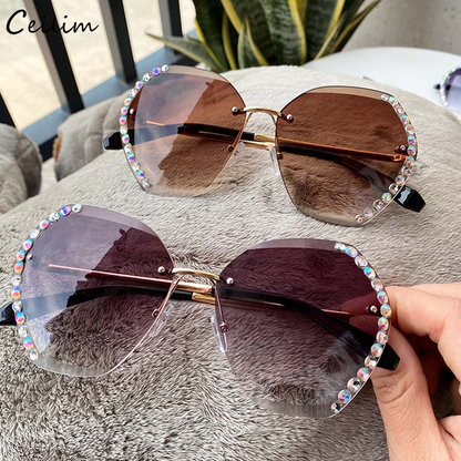 Fashion Crystal Sunglasses 4