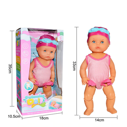 Electric waterproof swimming doll 5