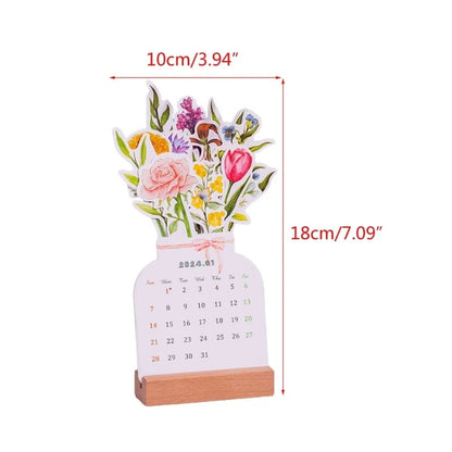 Bloomy Flower Calendar 5