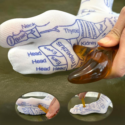 Acupressure Reflexology Chart Socks 5