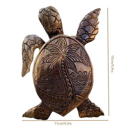 Hawaiian Turtle Woodcarving 5