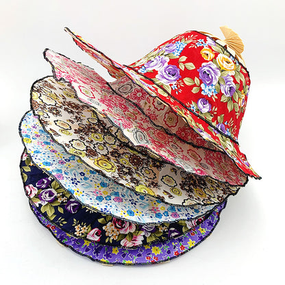 Fashionable Bamboo Fan Hat 5