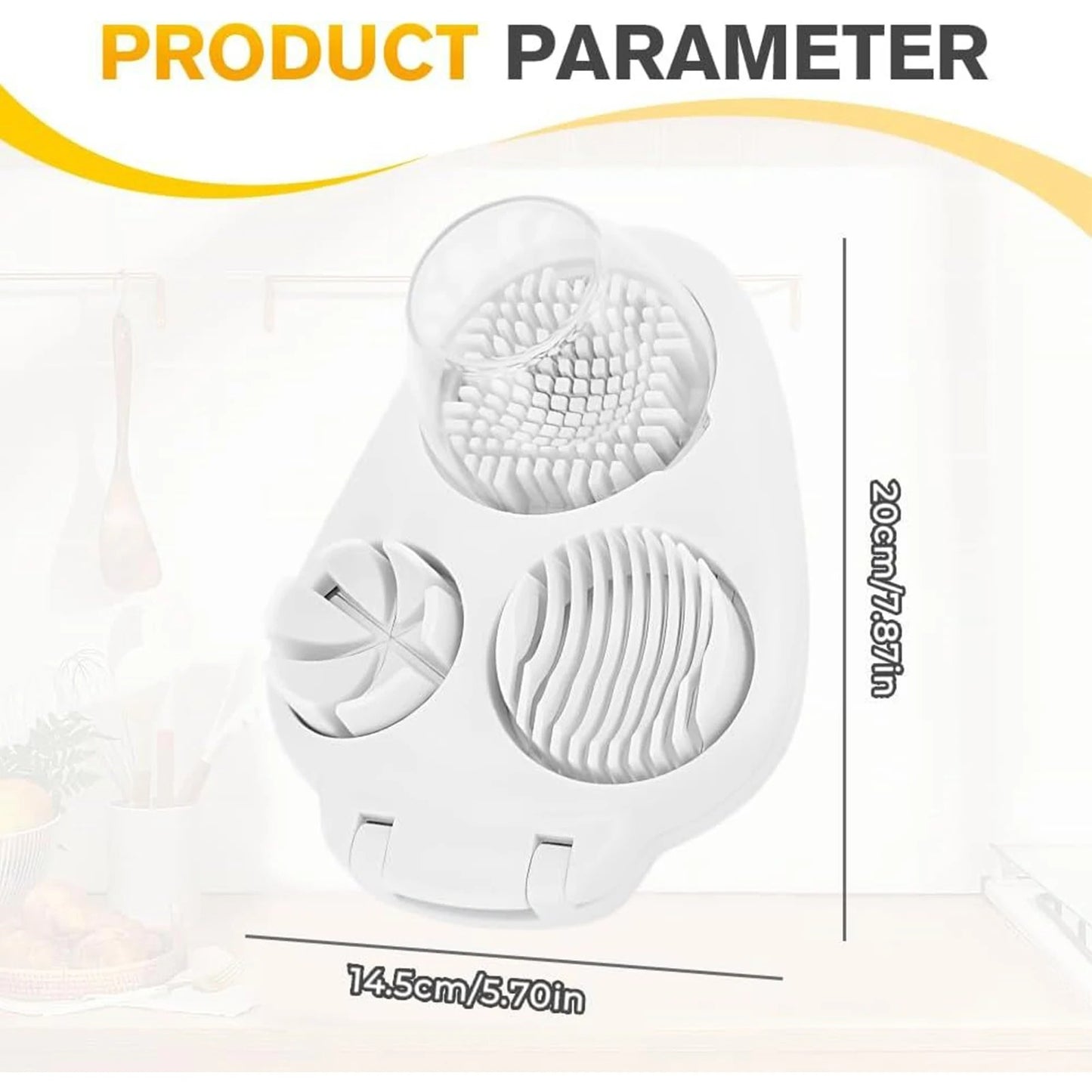 Multifunctional 3-in-1 Egg Slicer 5