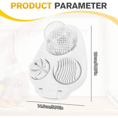 Multifunctional 3-in-1 Egg Slicer 5