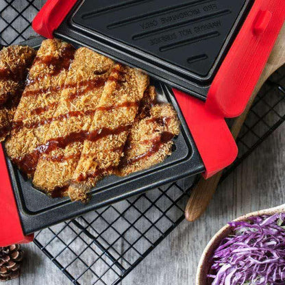 Microwave Non-Stick Long Grill 4