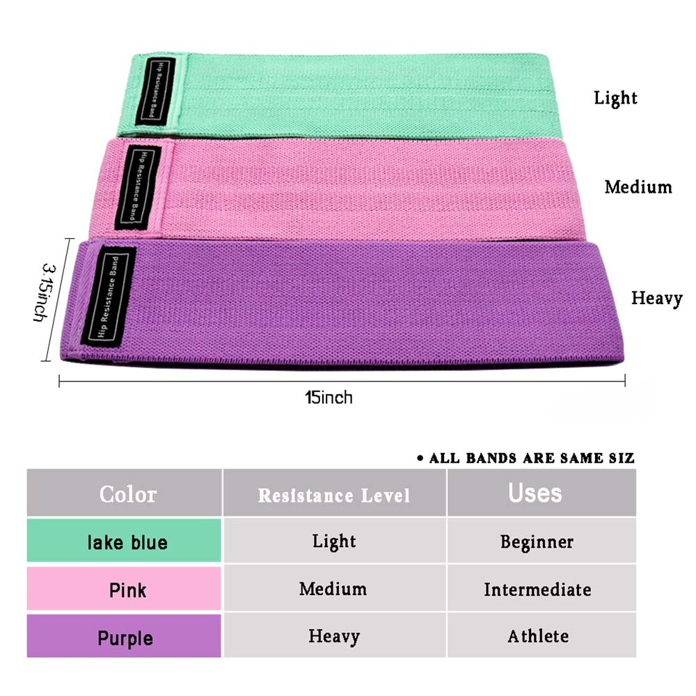 Durable Hip Circle Band Yoga Anti-slip 5