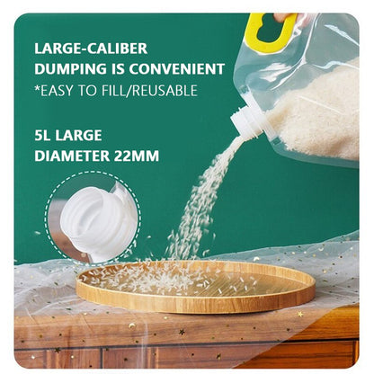 Grain Moisture-Proof Sealed Bag-5PCS 5