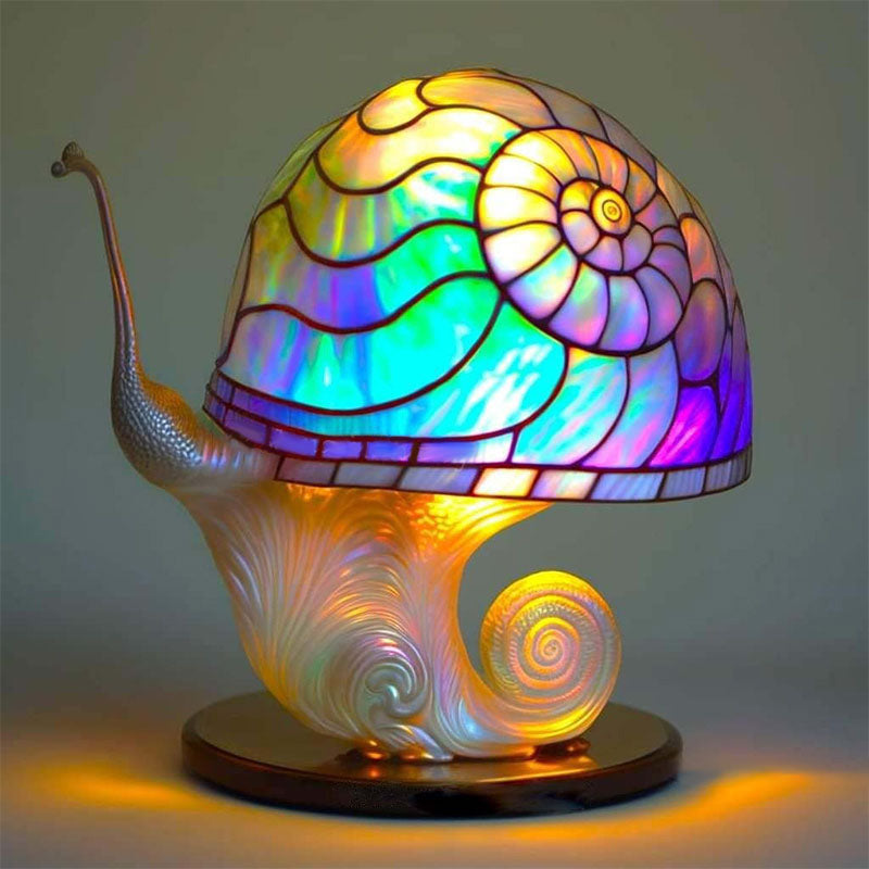 Stained Glass Plant Series Table Lamp 5
