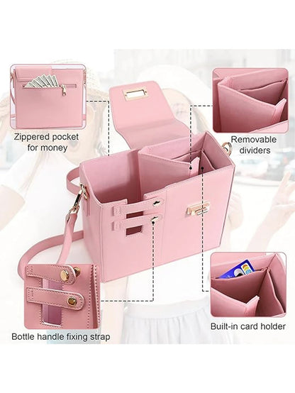Women's Crossbody Bag with Water Bottle Holder – Stylish & Functional for Sports, Travel, and Daily Use 5