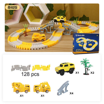 Construction Track Playset Building Toy 5