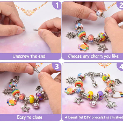 DIY Charm Bracelet Making Kit 5