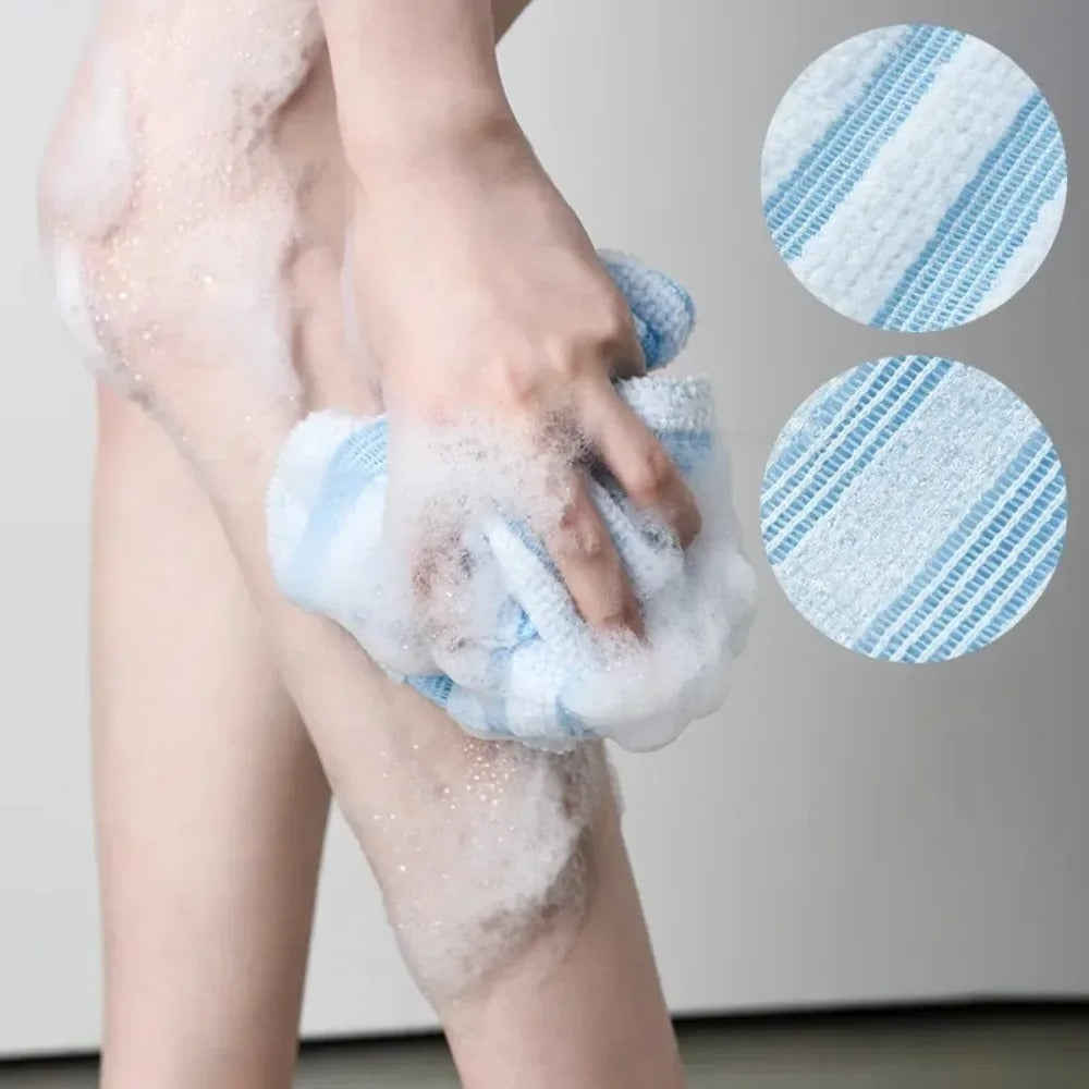 EXFOLIATING ANTIBACTERIAL SHOWER TOWEL 5