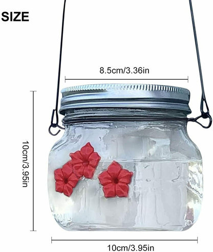 Mason Jar Hummingbird Feeder 5