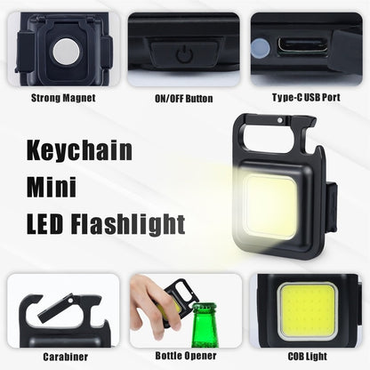 Cob Keychain Work Light 5