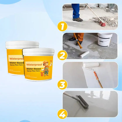 Waterproof Water-Based Epoxy Floor Paint 5
