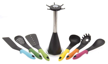 7pcs Carousel Kitchen Utensil Tool Set 5