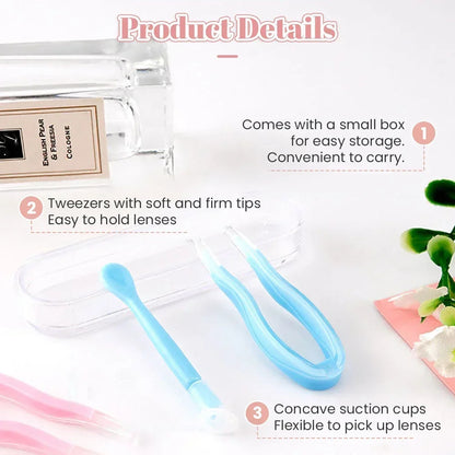 Contact Lenses Beauty Pupil Wearing Assistive Device 5