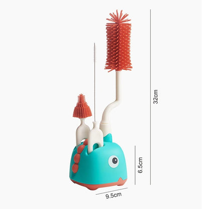 3-Piece Silicone Bottle Brush Set 5