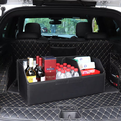 Car Leather Storage Box 5