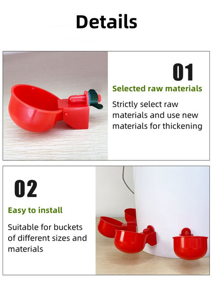 Poultry automatic waterer (10 Pcs) 5