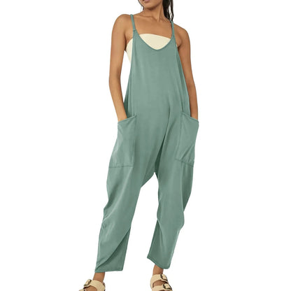 Wide Leg Jumpsuit with Pockets 5