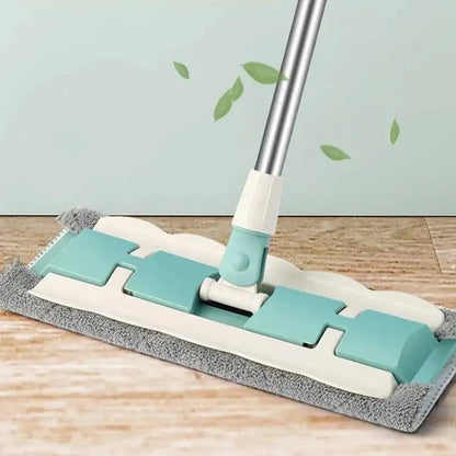 Flat Mope With Reusable Washable Mop Cloths 5