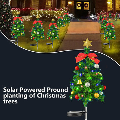 Solar Powered Christmas Tree 5