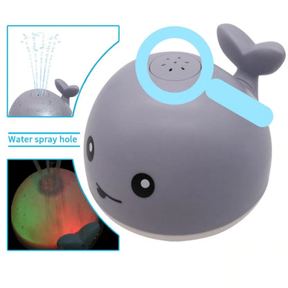 SPRINKLER WHALE BATH TOY WITH LED LIGHTS 5