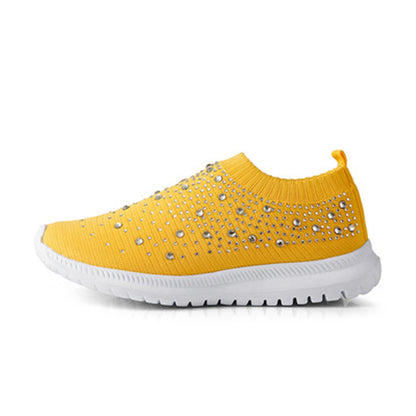 Crystal Breathable Orthopedic Slip On Walking Shoes 5