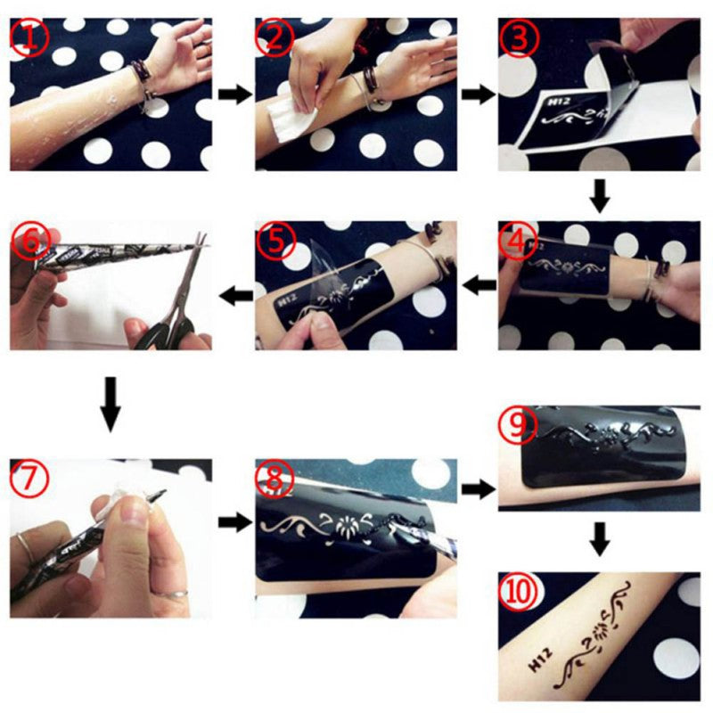 Temporary Tattoo Kit 5