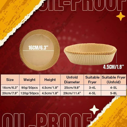 Air Fryer Disposable Paper Liner 5