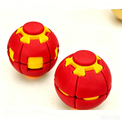 Press-to-Spin Fidget Ball – 3D Printed Sensory Toy 5
