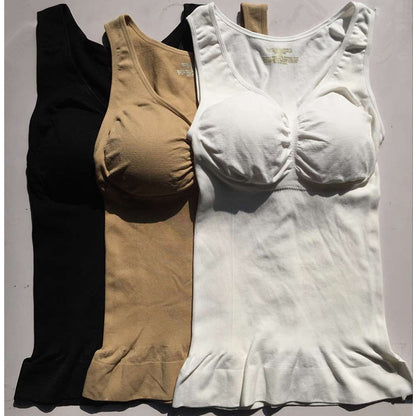 COMFORTABLE WIRELESS CAMI TANK TOP 5