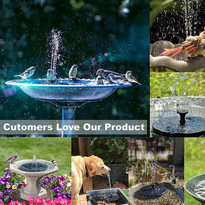 Solar Powered Water Fountain 5