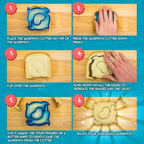 Funky Sandwich Cut-Outs Set 9 pcs 5