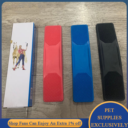 6 In 1 Dog Horse Grooming Shedding Massage Scrub Brush 5