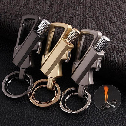 KEYCHAIN FLINT FIRE STARTER SURVIVAL TOOL 5