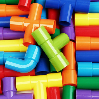 Pipe Building Blocks Toy 72PCS 5
