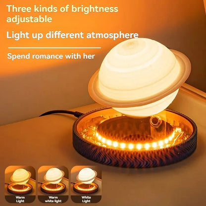 Levitating Saturn LED Lamp 5