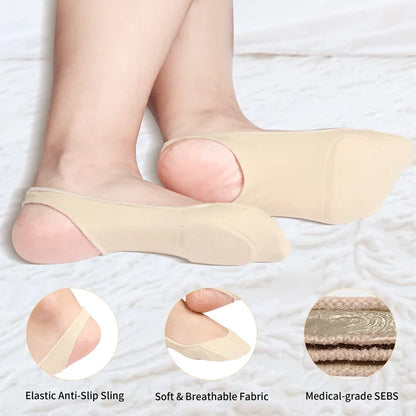 Sock-Style Ball of Foot Cushions for Women (3 Pairs) 5