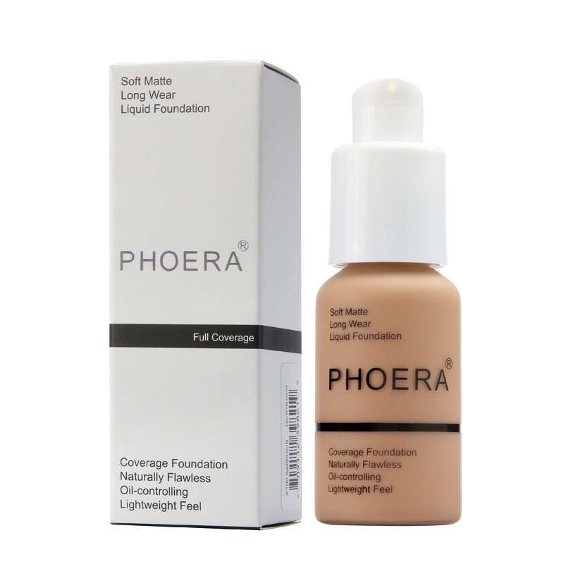 PHOERA Soft Matte Full Coverage Liquid Foundation 5